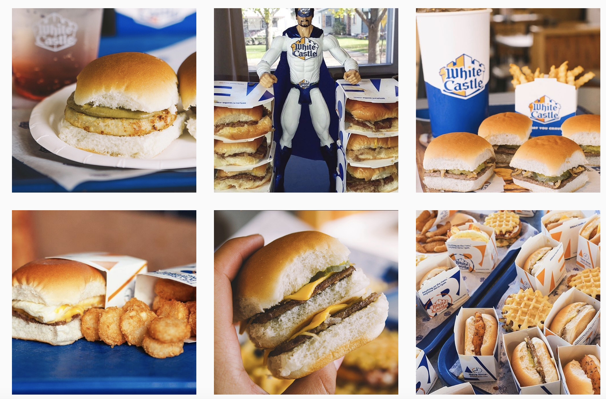 White Castle social content